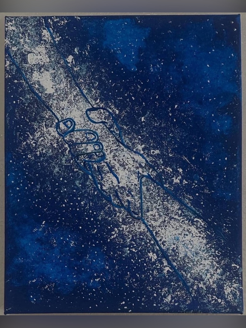 Galaxy Christian Painting